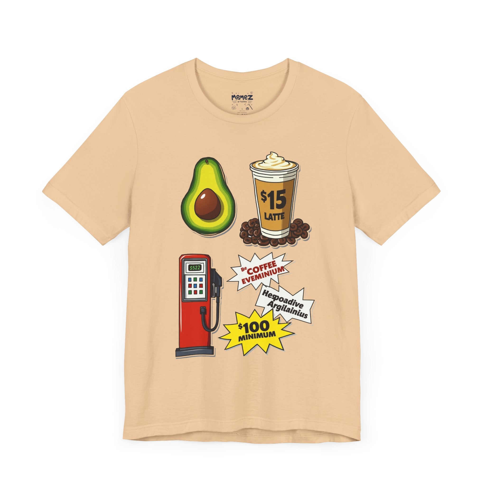 Unisex Tee - Hyper Inflation Funny and Meme T-shirt by Memez Store