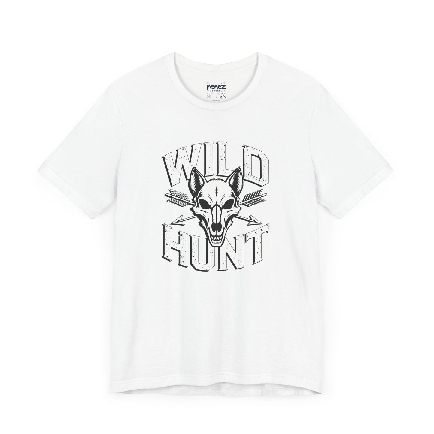 Wild Hunt Typographical Tee By Memez store