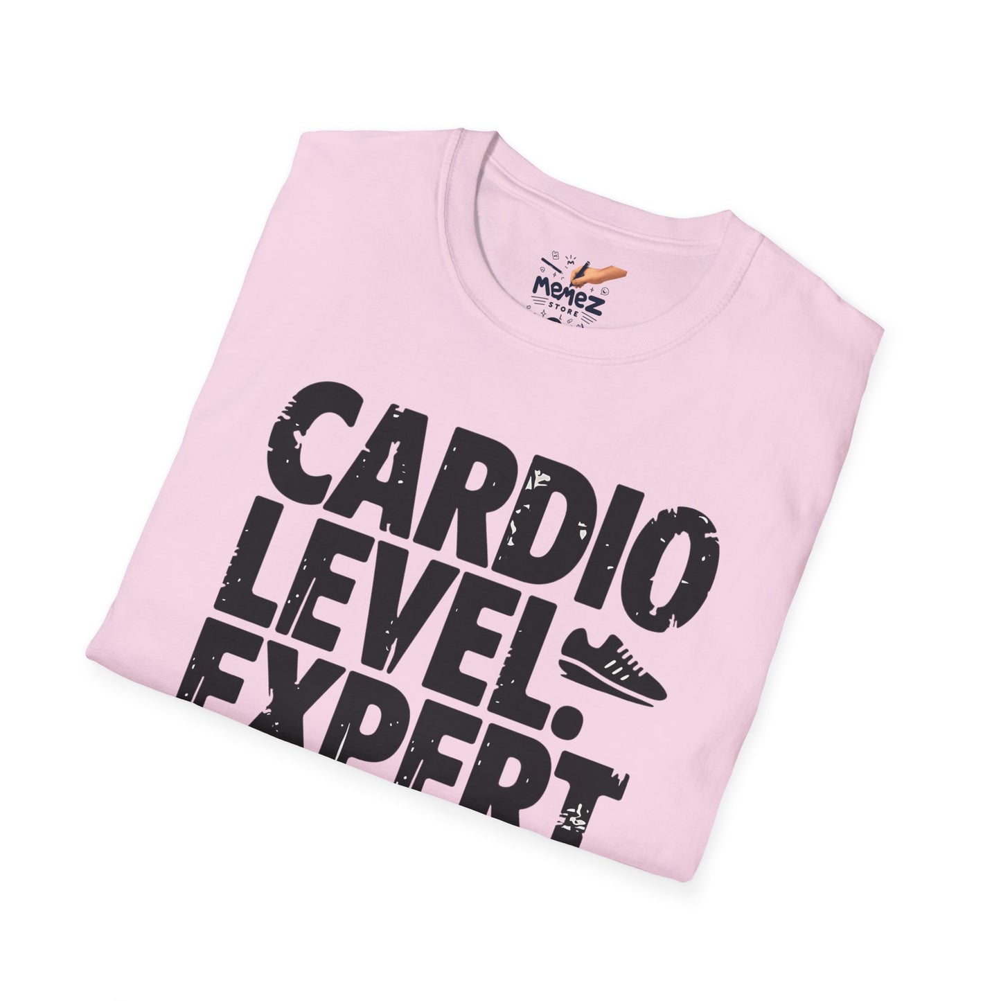 Funny Meme T-Shirt - Cardio Level Expert