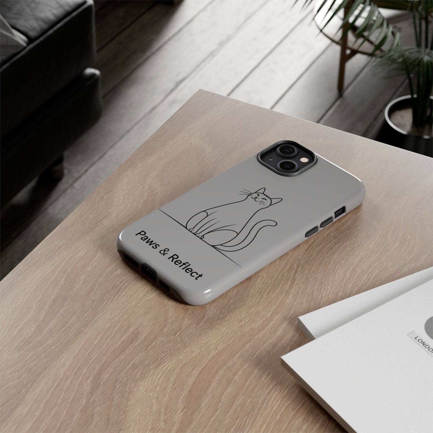 Paw and Reflect Pet Lovers iPhone Case By Memez Store