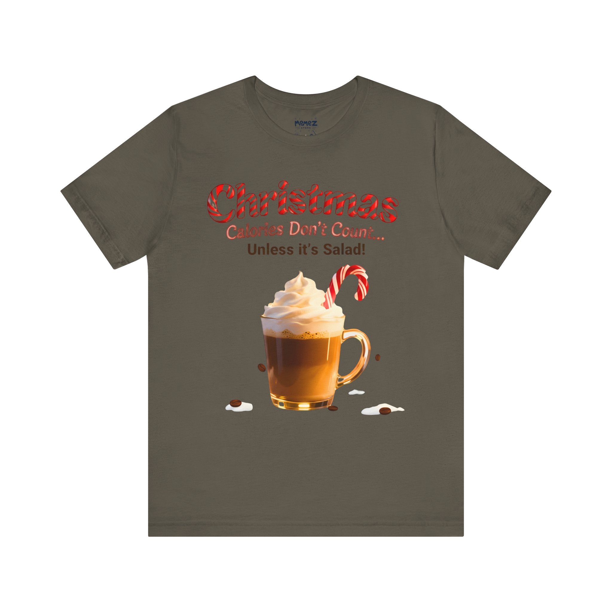 Coffee Chirstmas Meme Funny Tee