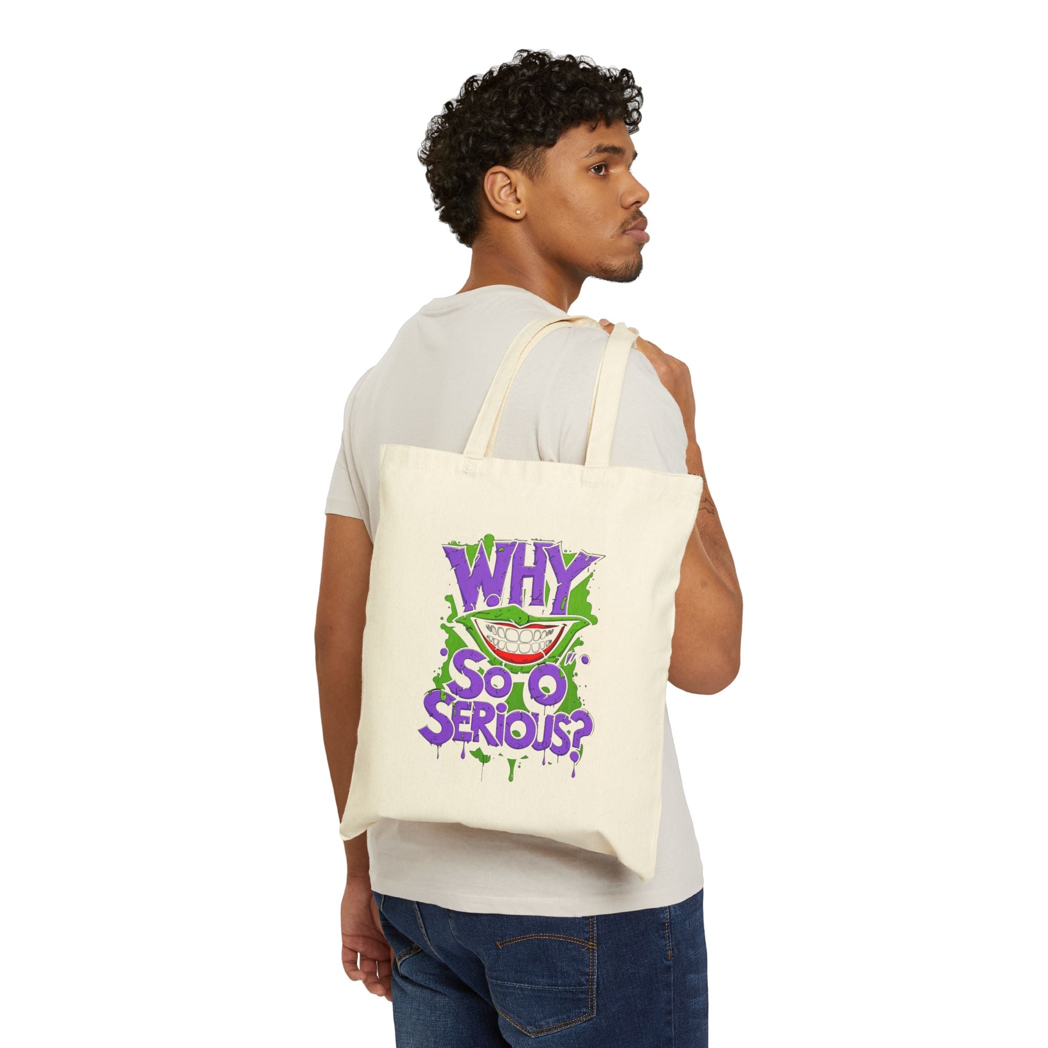 why So Serious Tote Bag By Memez Store