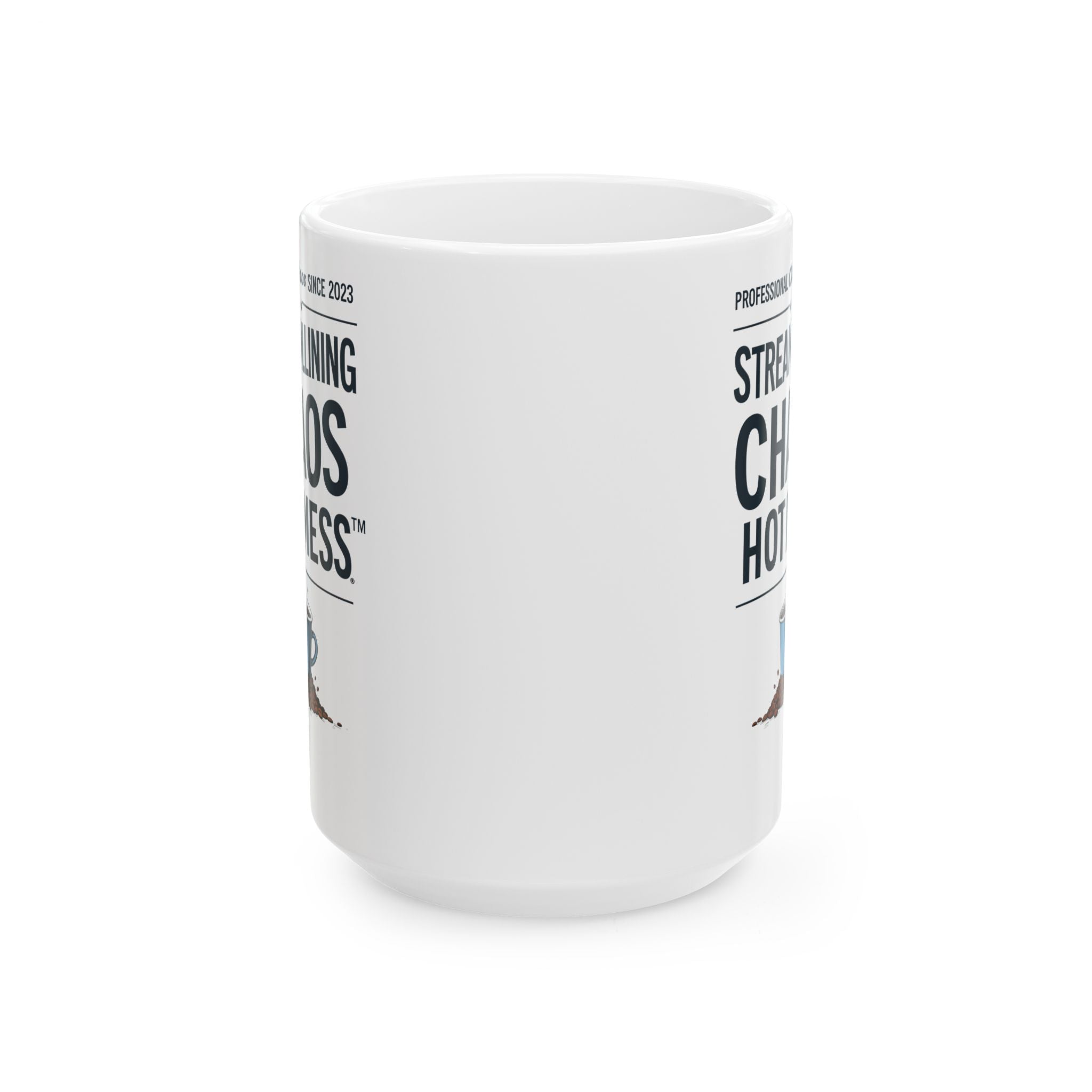 Streaming Chaos a Funny and Meme Coffee Mug by Memez Store