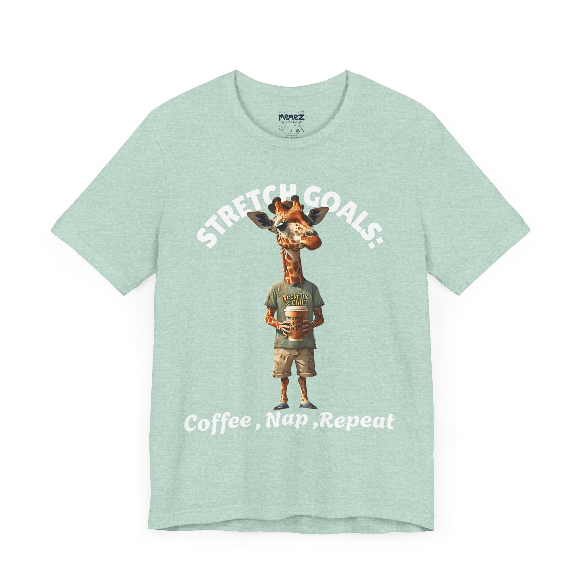 Funny Stretch Goals Unisex Tee - By Memez Store