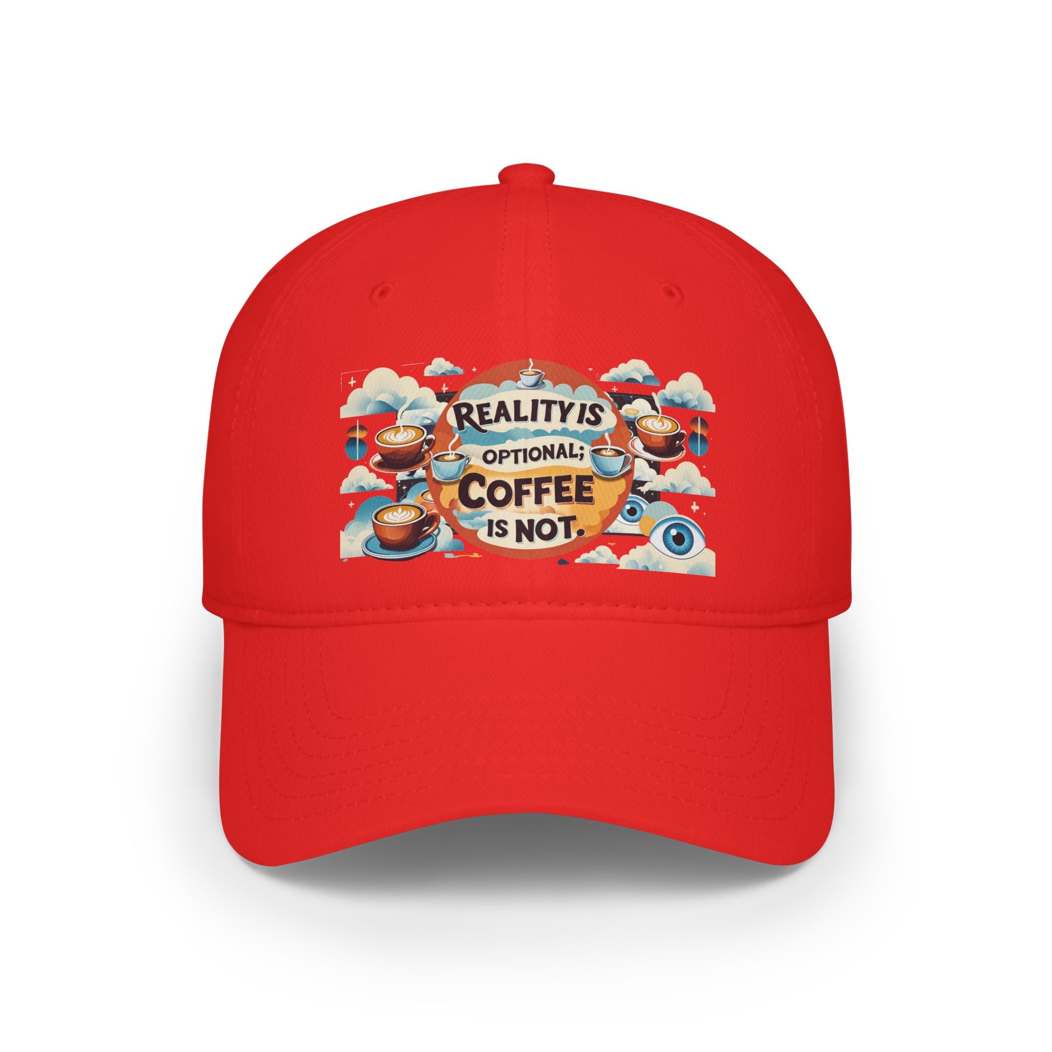 Realities Is Optional Coffee Is not Cap By Memez Store