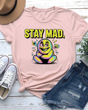 "Stay Mad Meme Unisex Tee by Memez Store"