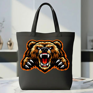 Bear Graphic Tote Bag