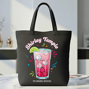 Shirley Temple Vintage Child Star & Mocktail Tote Bag