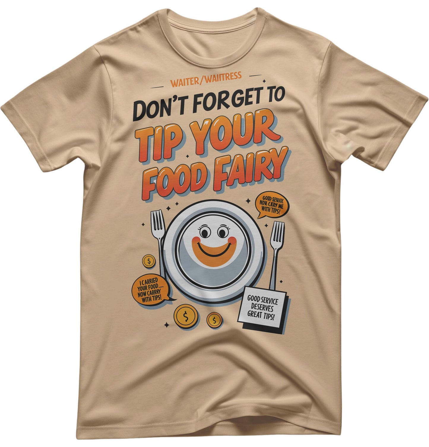 Funny Food Fairy T-Shirt - The Ultimate Meme Lover’s Choice