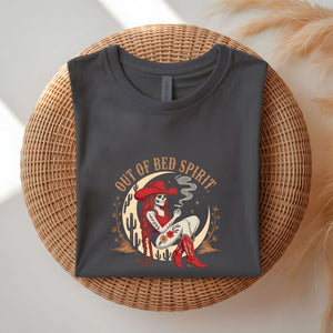 "Out of Bad Spirit Funny Halloween Tee by Memez Store – spooky season unisex shirt"