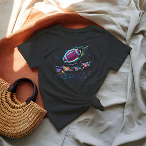 American Football Graphic T-Shirt by Memez Store