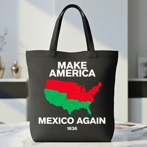 Mexican Cultural Design Tote Bag with Alebrijes Pattern