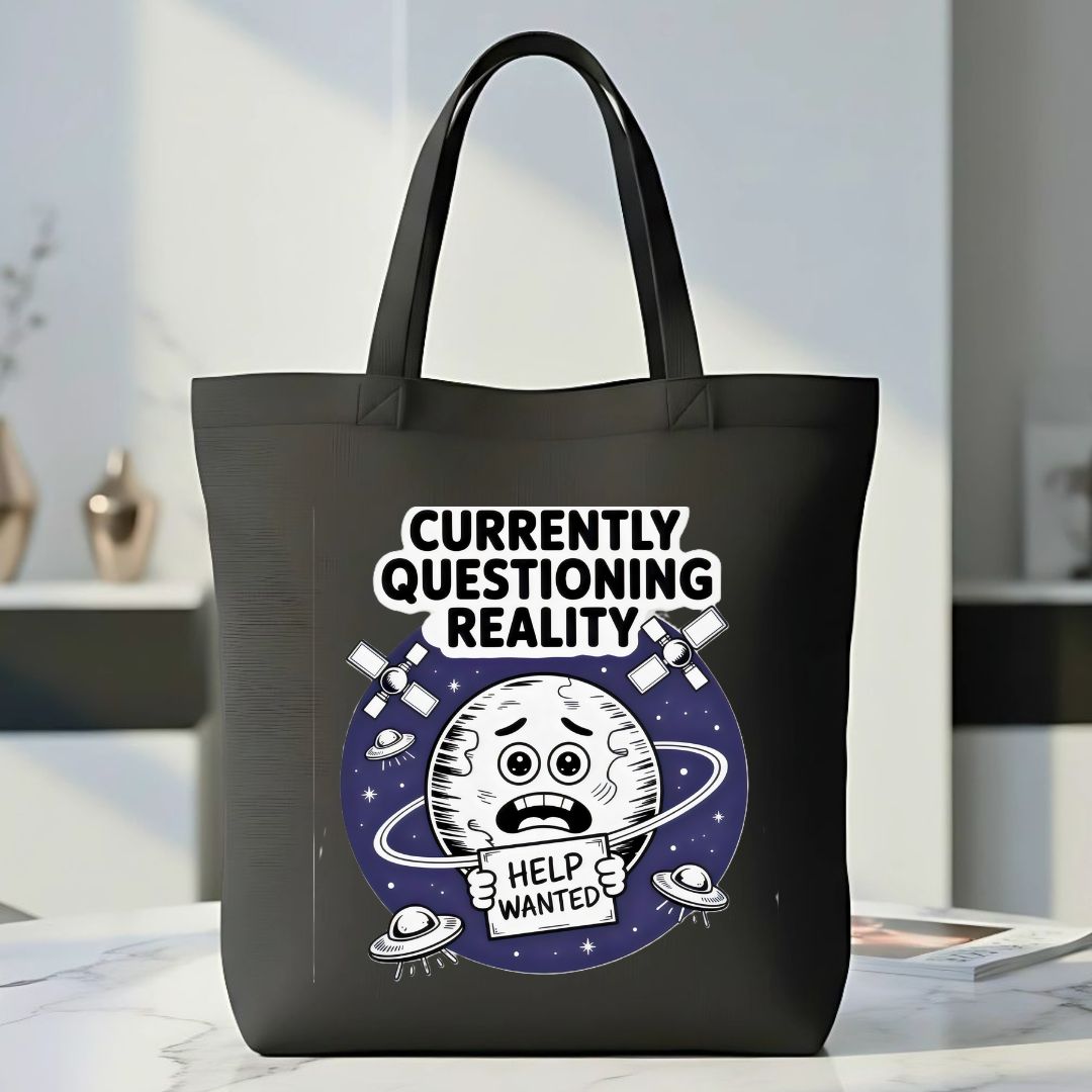 “ECO Reality Tote Bag by Memez Store”
