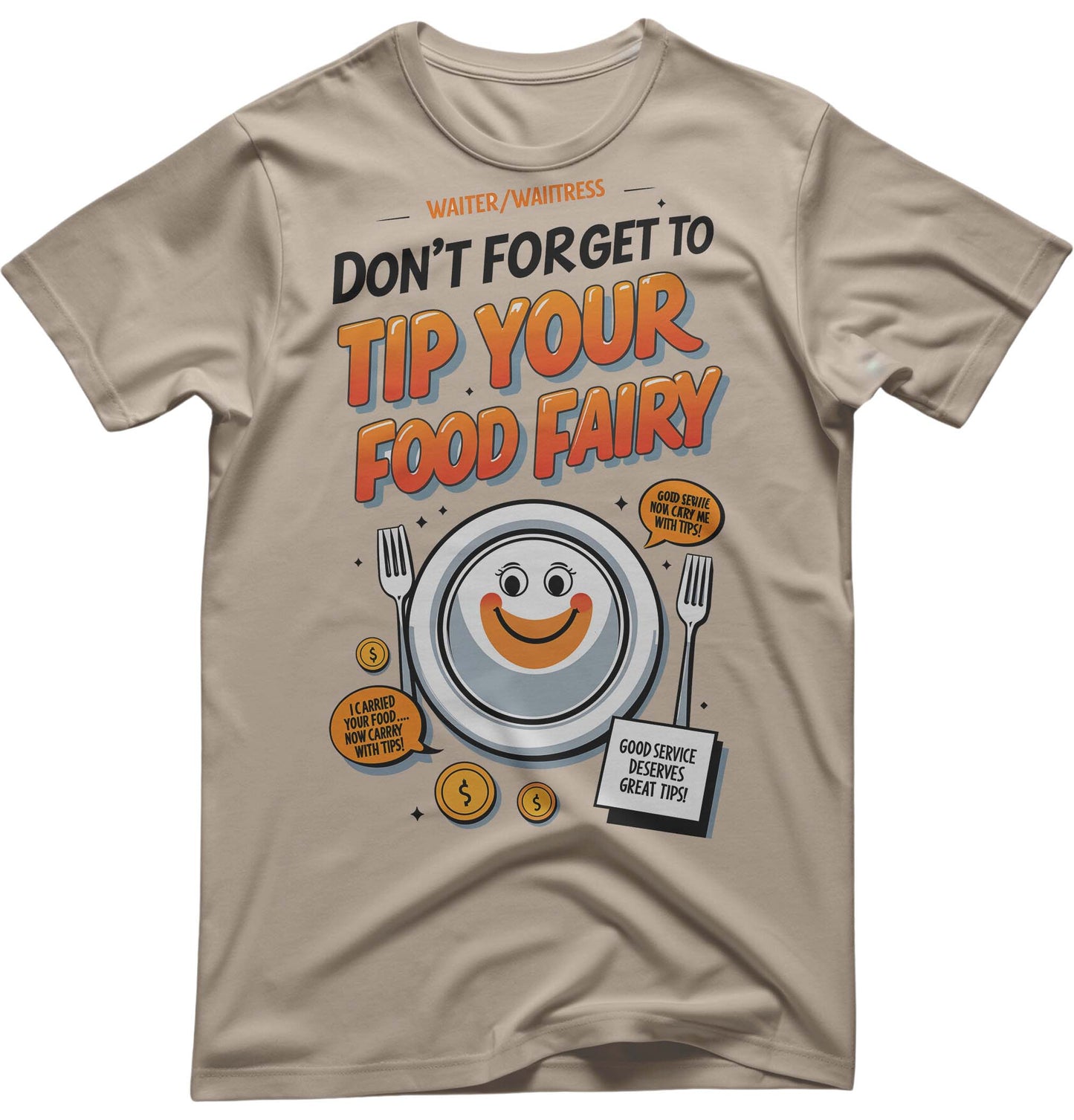 Funny Food Fairy T-Shirt - The Ultimate Meme Lover’s Choice