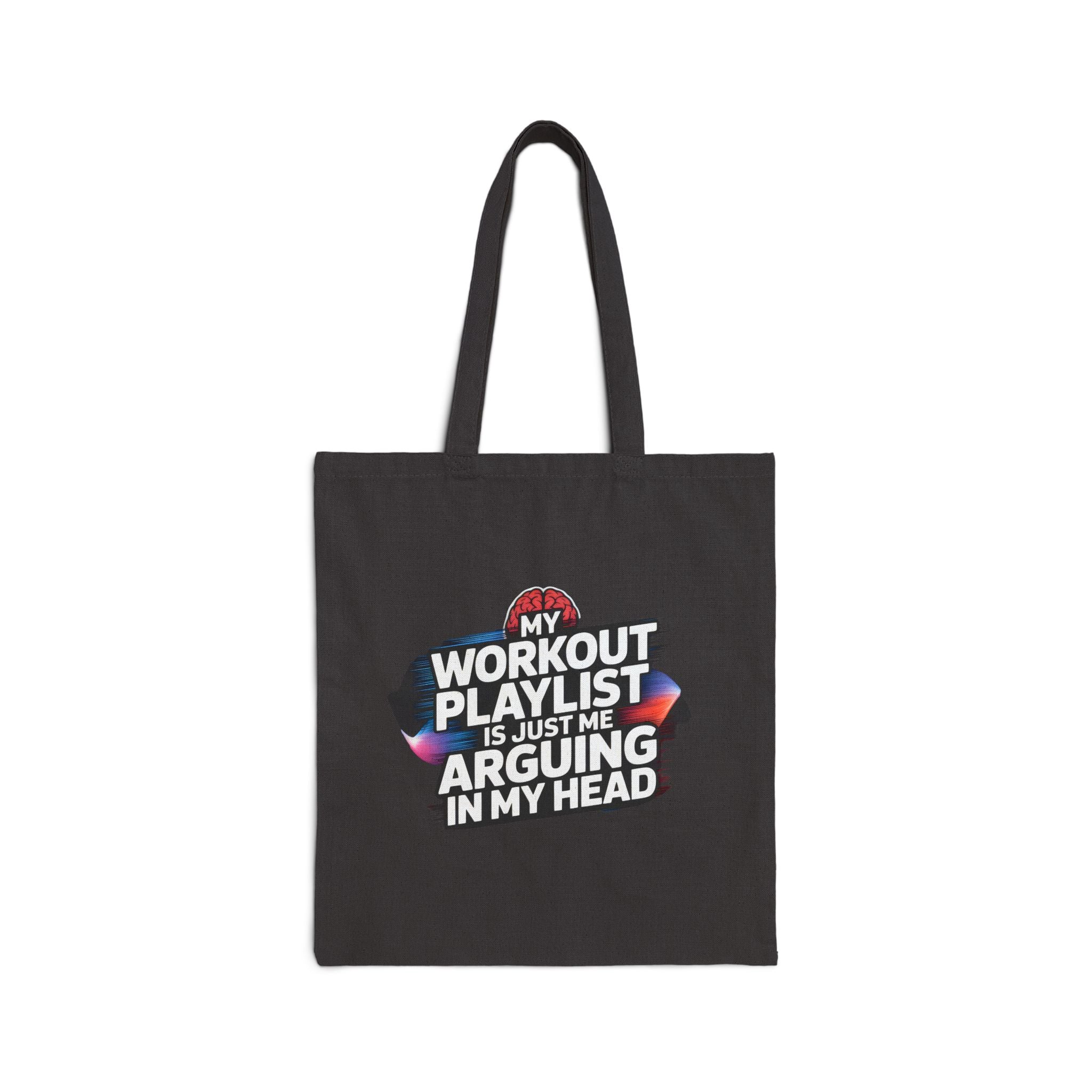 Workout Playlist Tote Bag