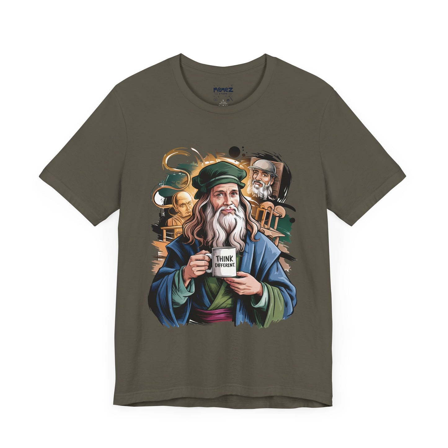 Parody Tee Leonardo Divenchi Unisex Jersey Short Sleeve Tee
