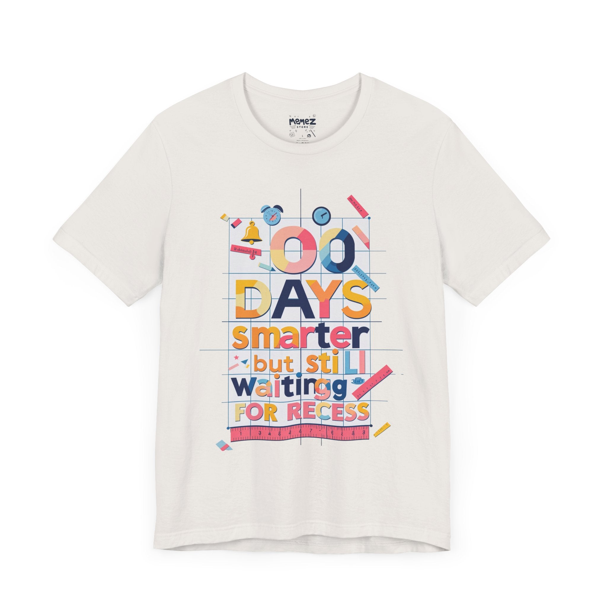 100 Days of School Funny & Meme T-shirt By Memez Store