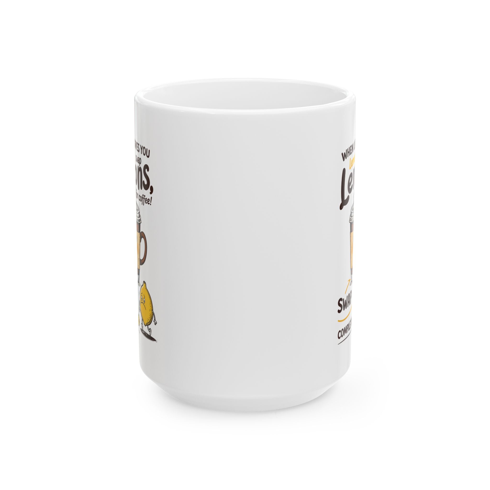 Lemon Swap for Coffee a Funny and Meme Coffee Mug by Memez Store