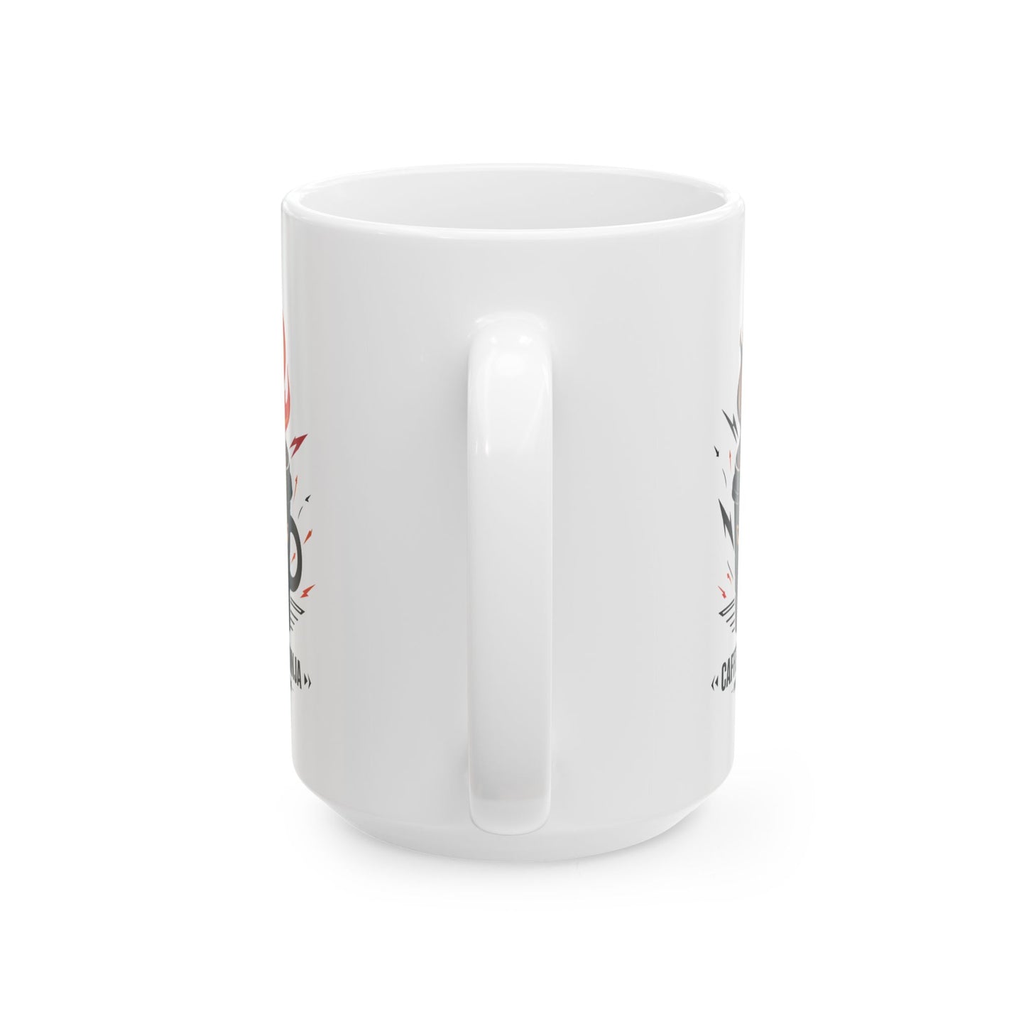 Caffein Ninja a Funny and Meme Coffee Mug by Memez Store