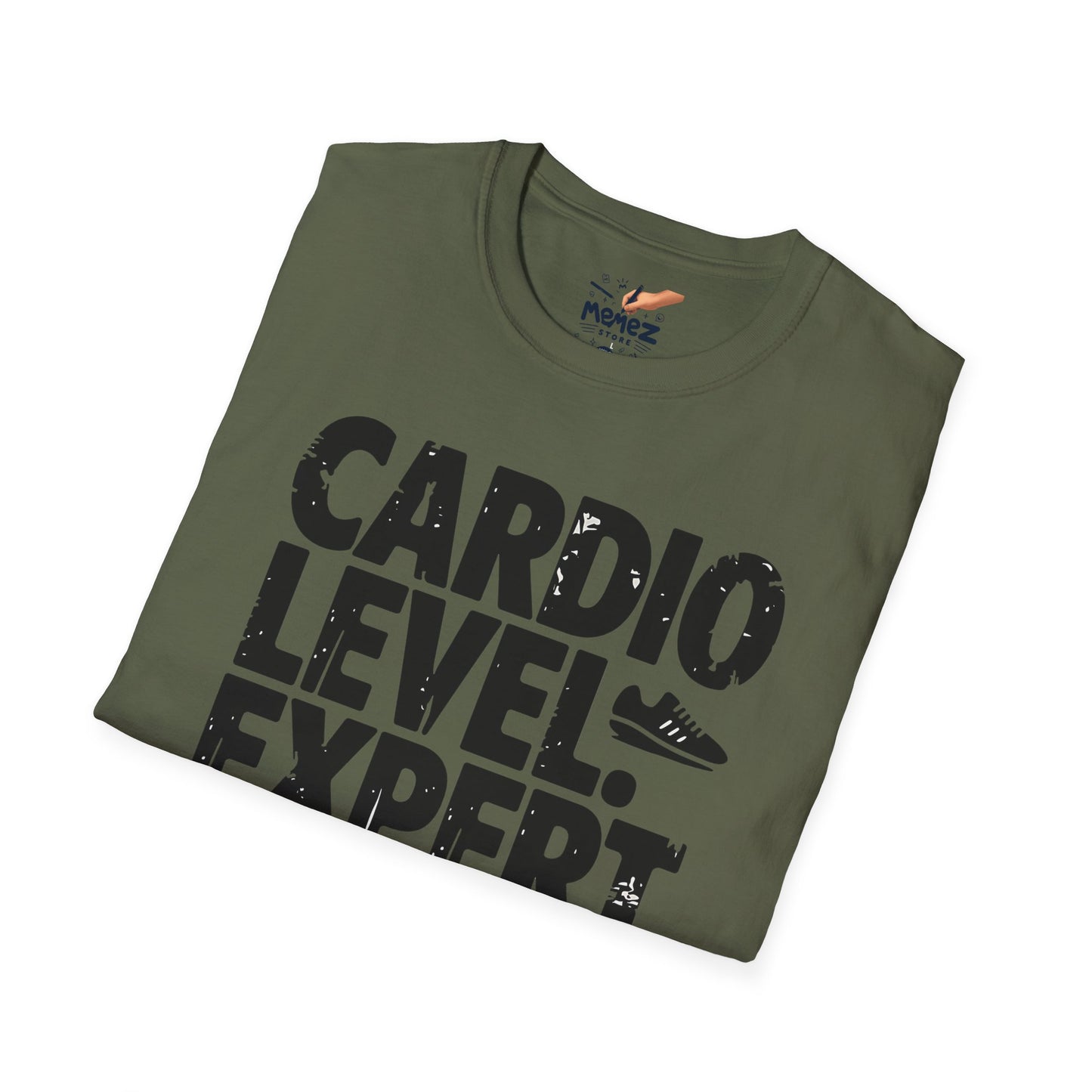 Funny Meme T-Shirt - Cardio Level Expert