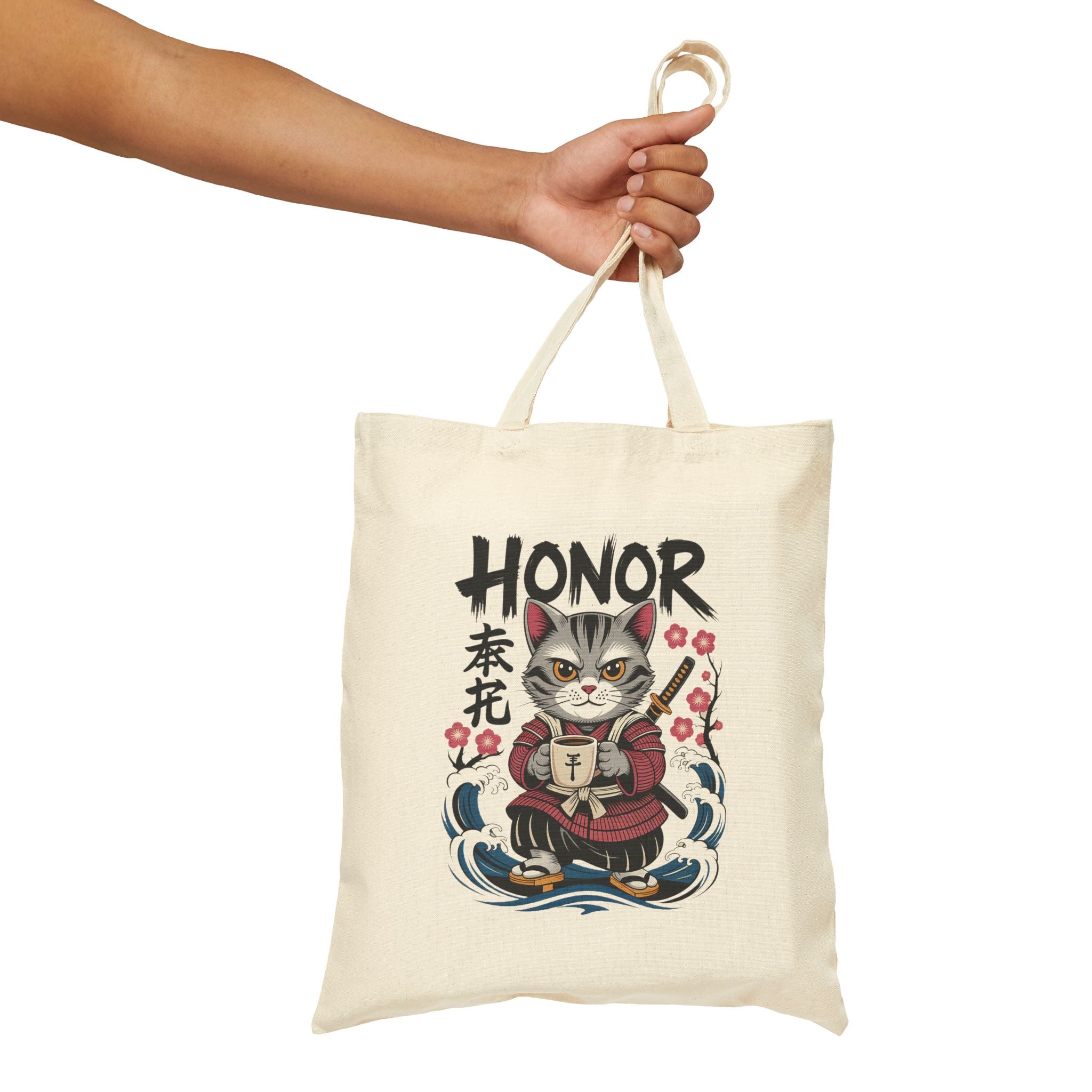 Japanese Cultured Cat Tote Bag | Memez Store