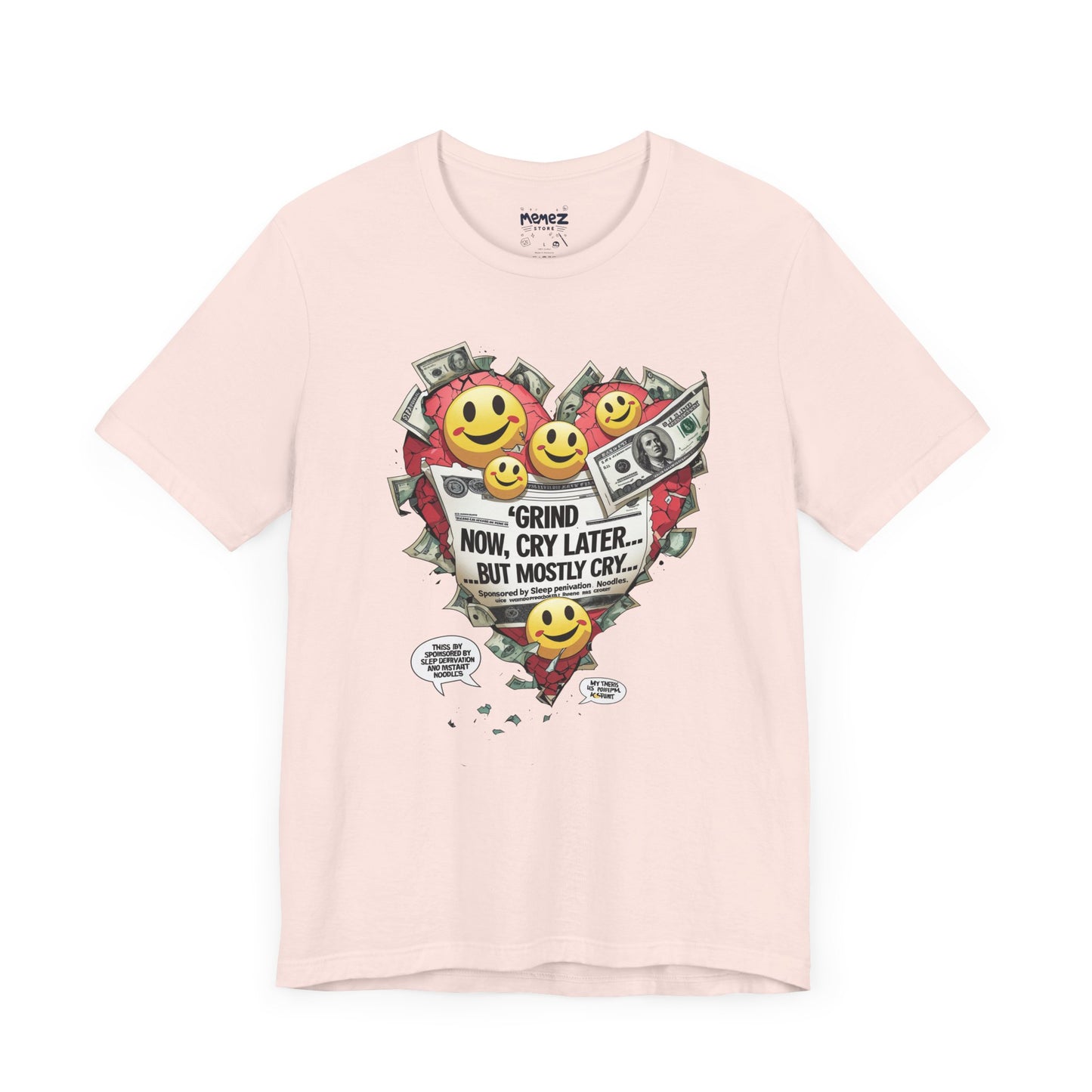 Money Vs Health Funny and Meme T-shirt - Unisex Tee - Memez Store