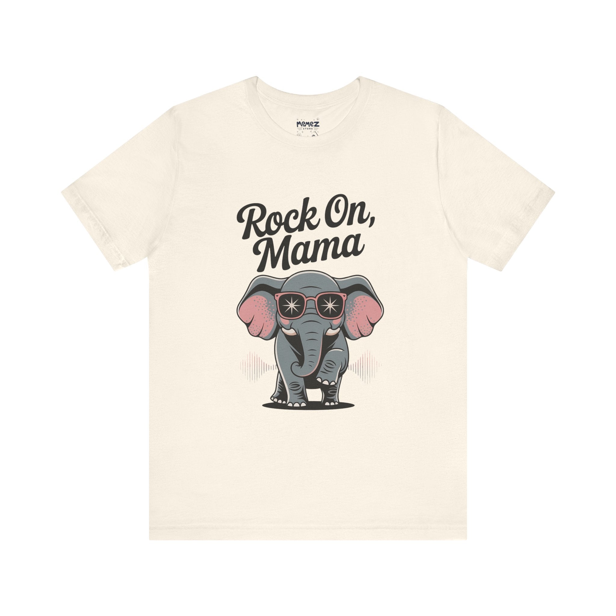 Rock On Mama Animal Lover's Tee For Mother's Day By Memez Store