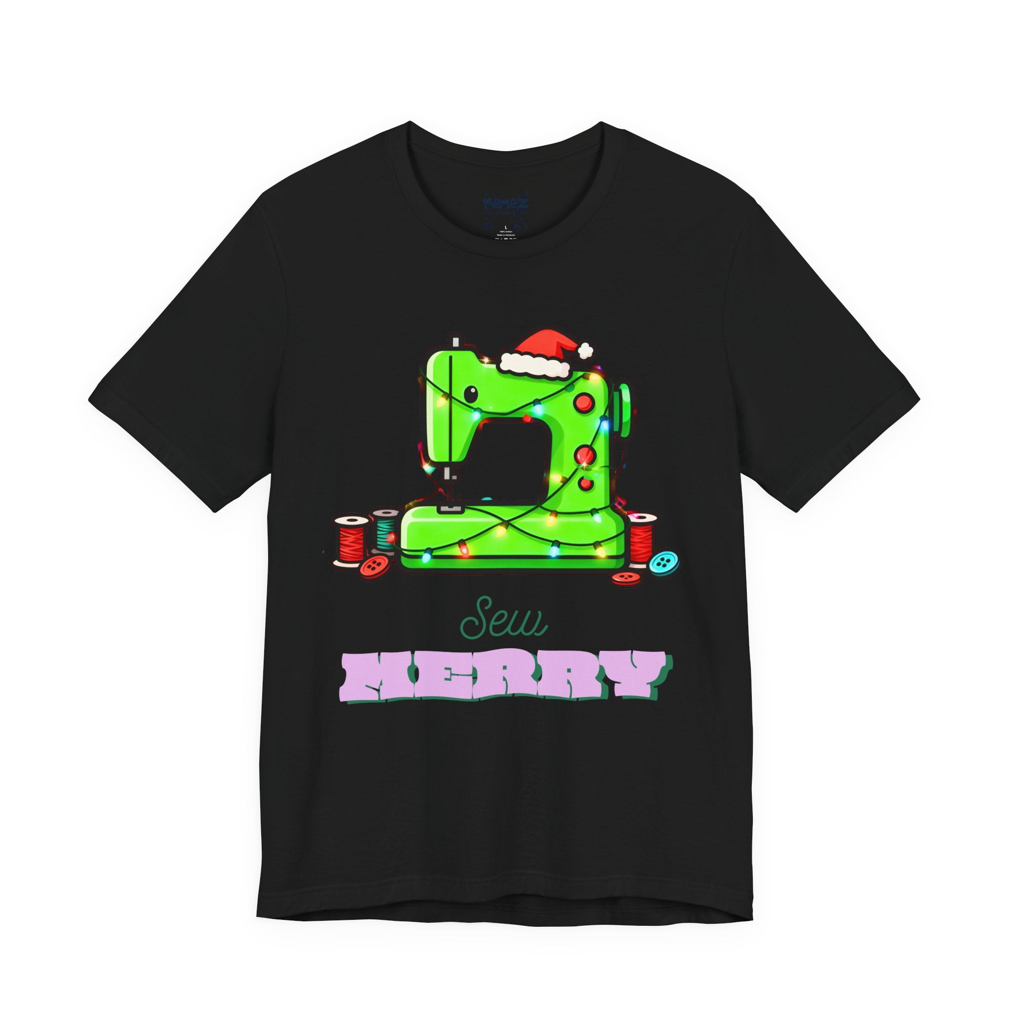 Sew Merry  Meme Funny Tee