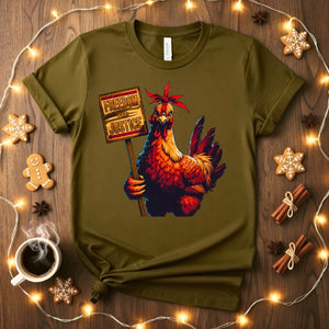 Freedom and Justice Meme Ironic Political Humor T-Shirt