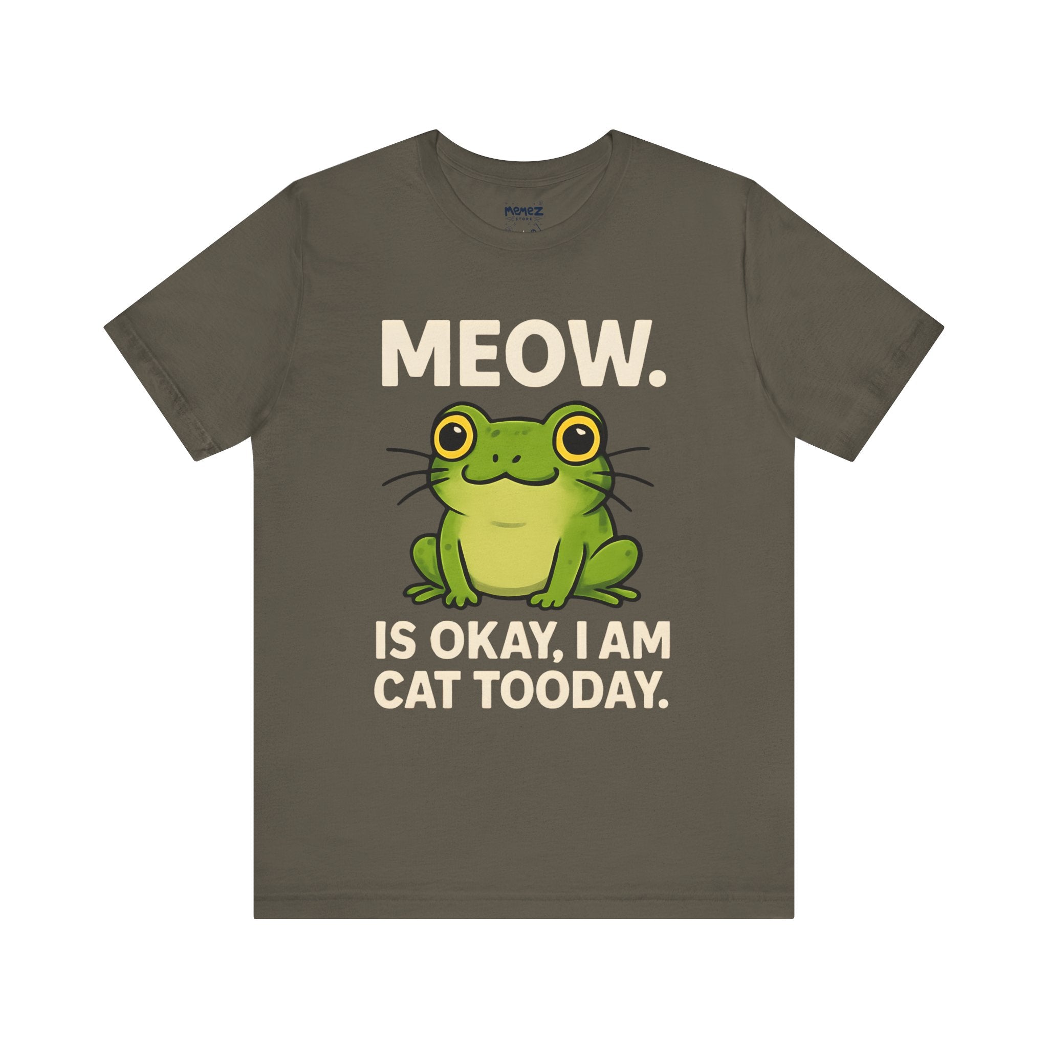 Meow Animal Meme Funny Tee