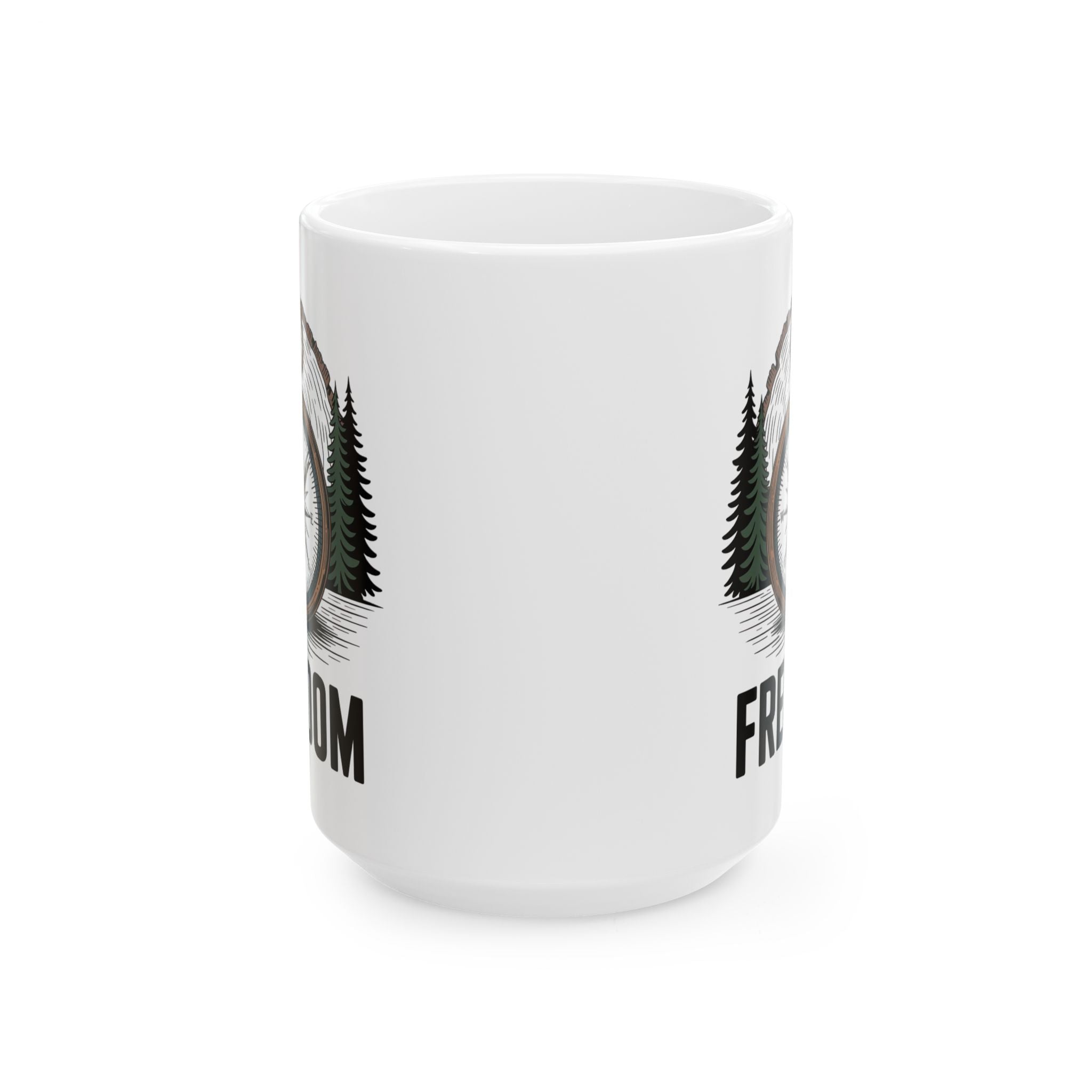 Freedom Mug for 4th July - Ceramic Mug