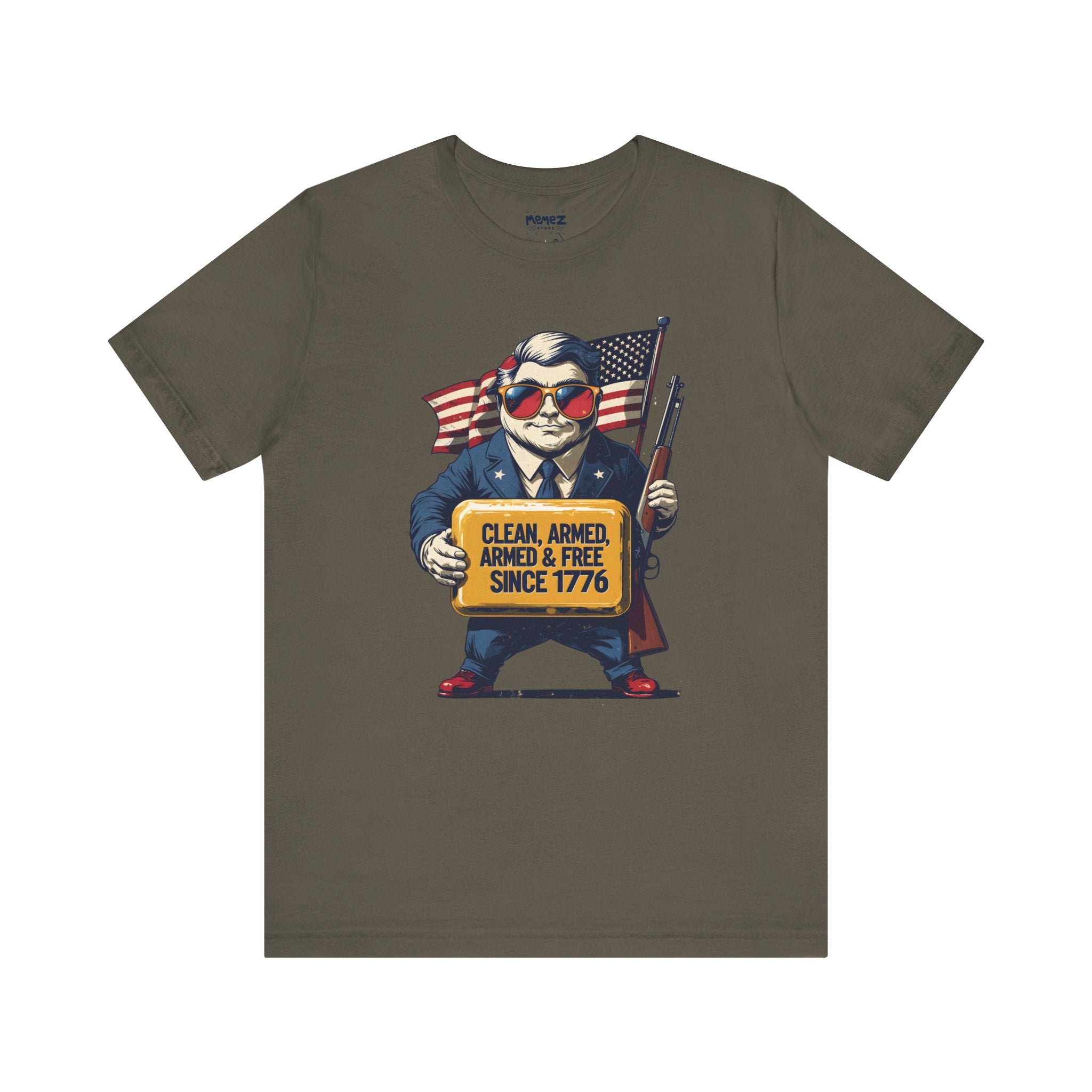 Funny 4th July Tee - Unisex Jersey Short Sleeve