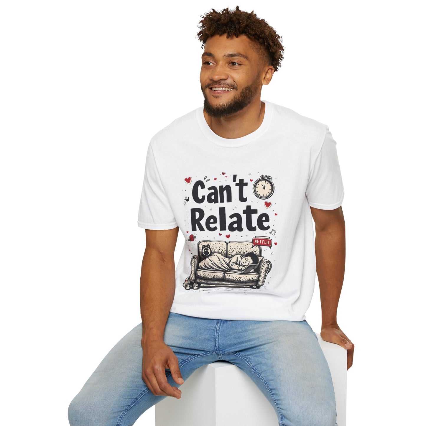 Can't Relate with OTT Unisex T-Shirt - Funny Meme Tee for Meme Lovers