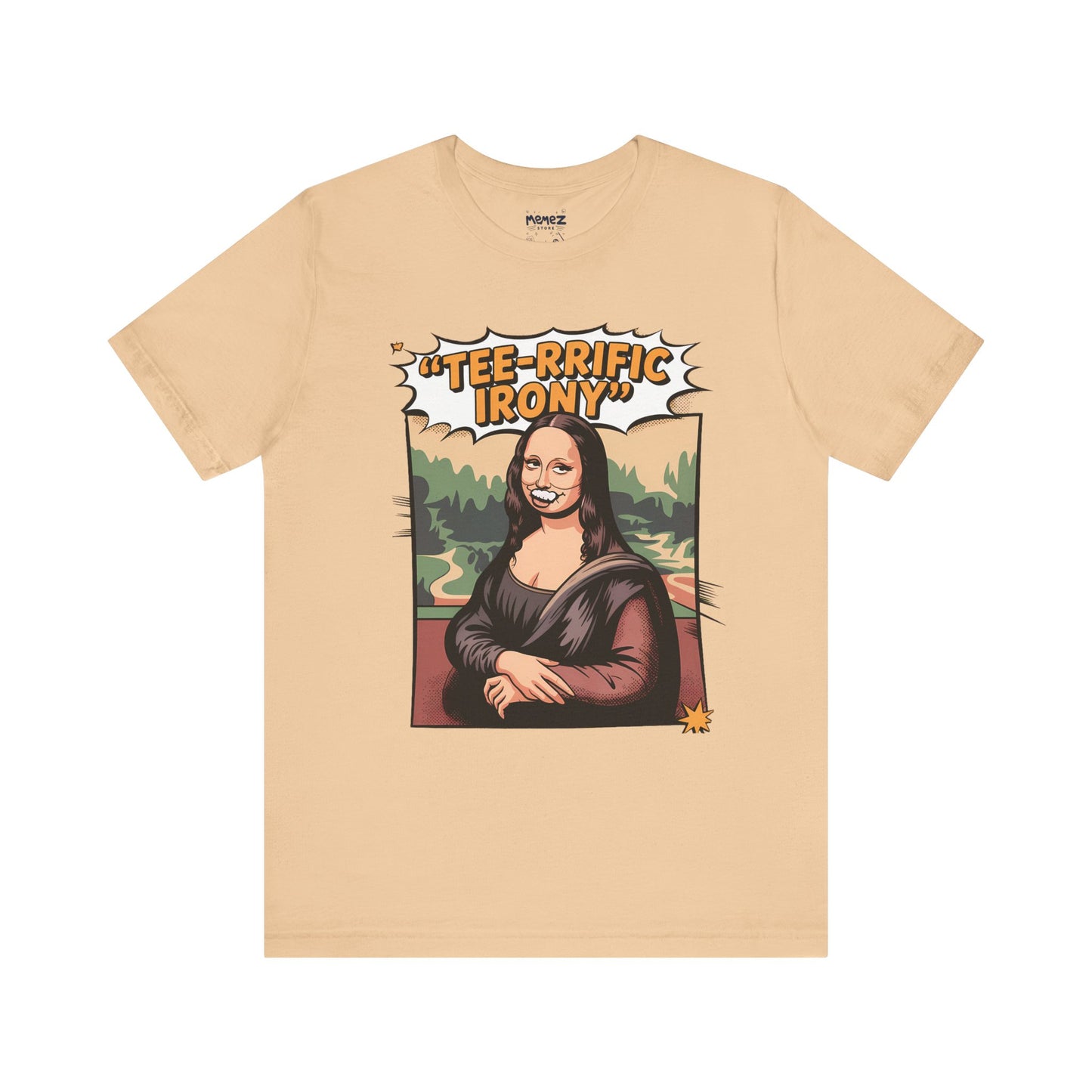 Funny Mona Lisa Unisex Tee