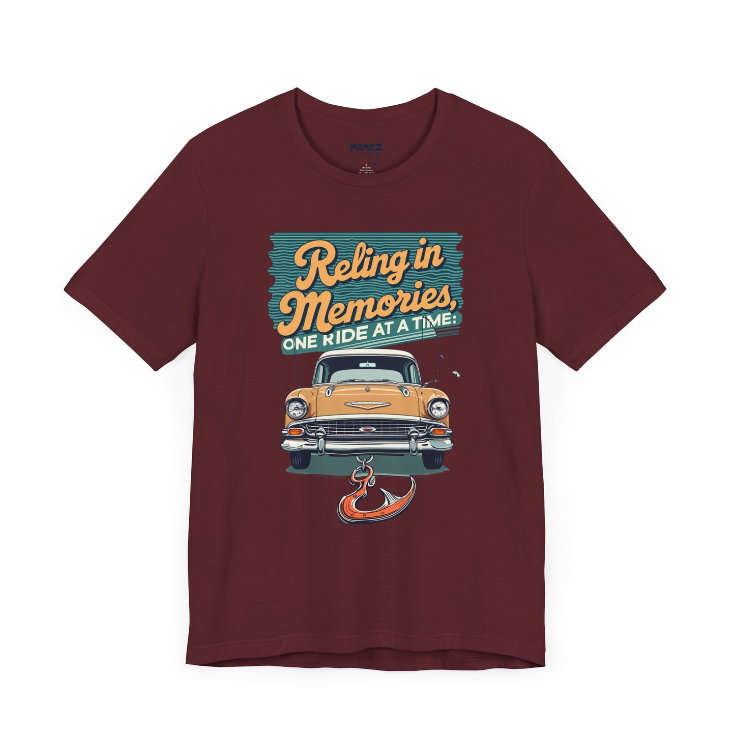 Rolling Memories Vintage Car Lover's FUnny meme Tee By Memez Store