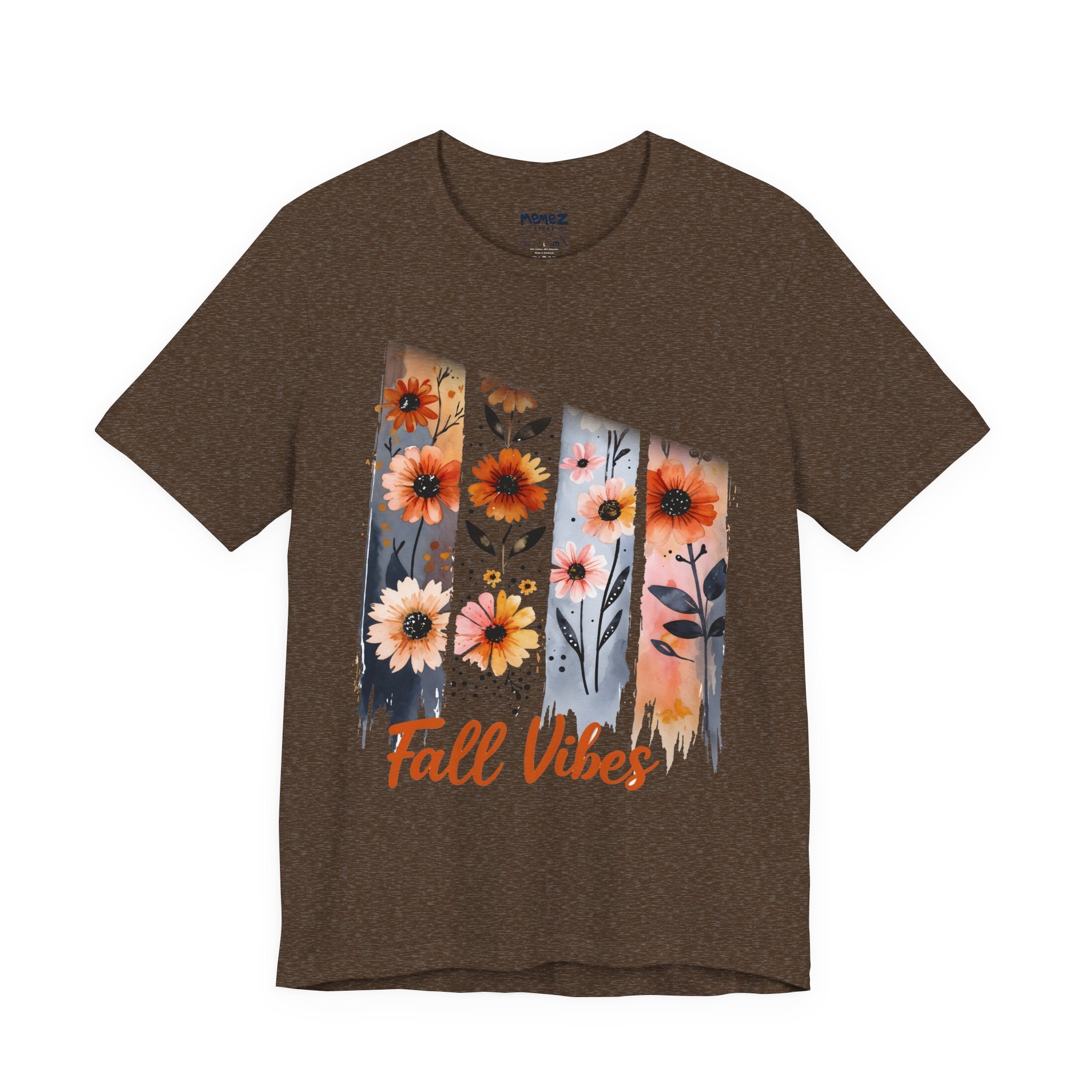 Flora Tee Unisex Jersey Short Sleeve Tee - Fall Vibes Design