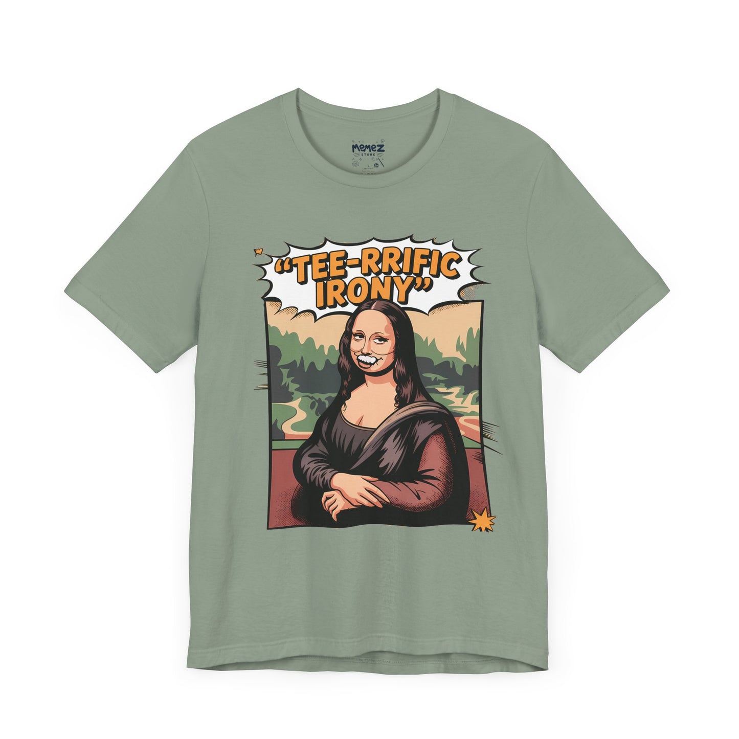 Funny Mona Lisa Unisex Tee
