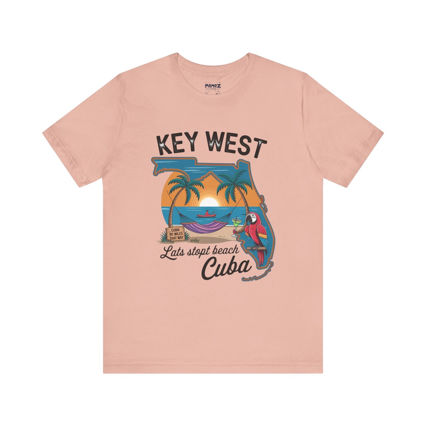 KeyWest Cuba A funny and Adventures Tee By Memez Store