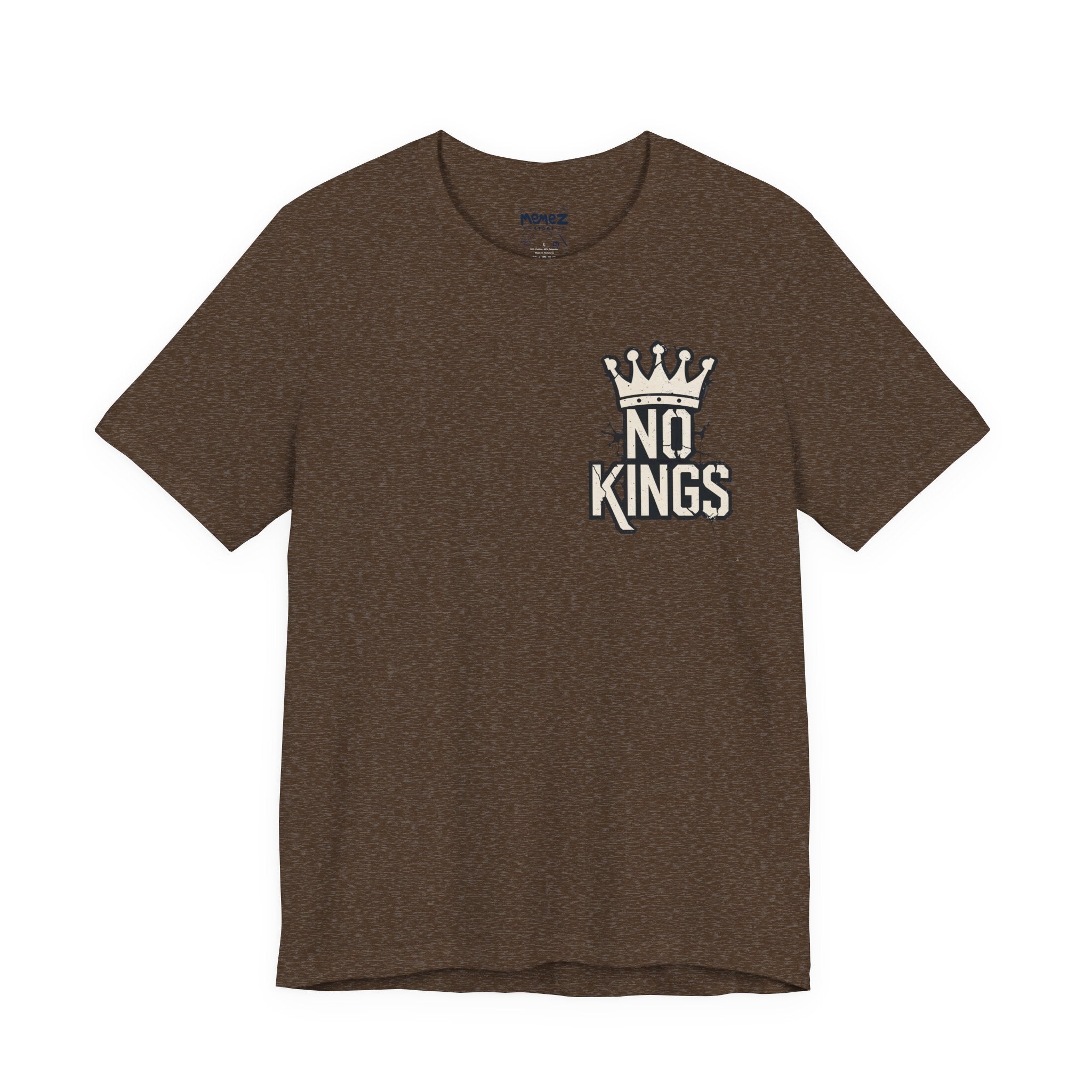 No King Funny Tee by Memez Store