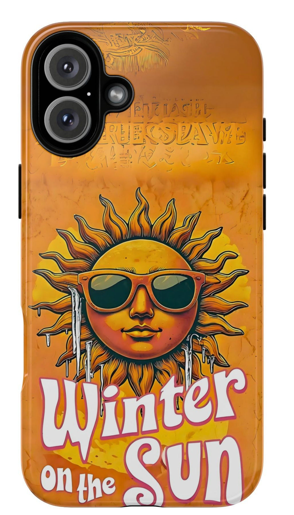 Winter on The Sun Funny Meme Phone Case - Sarcastic Design | Memez Store