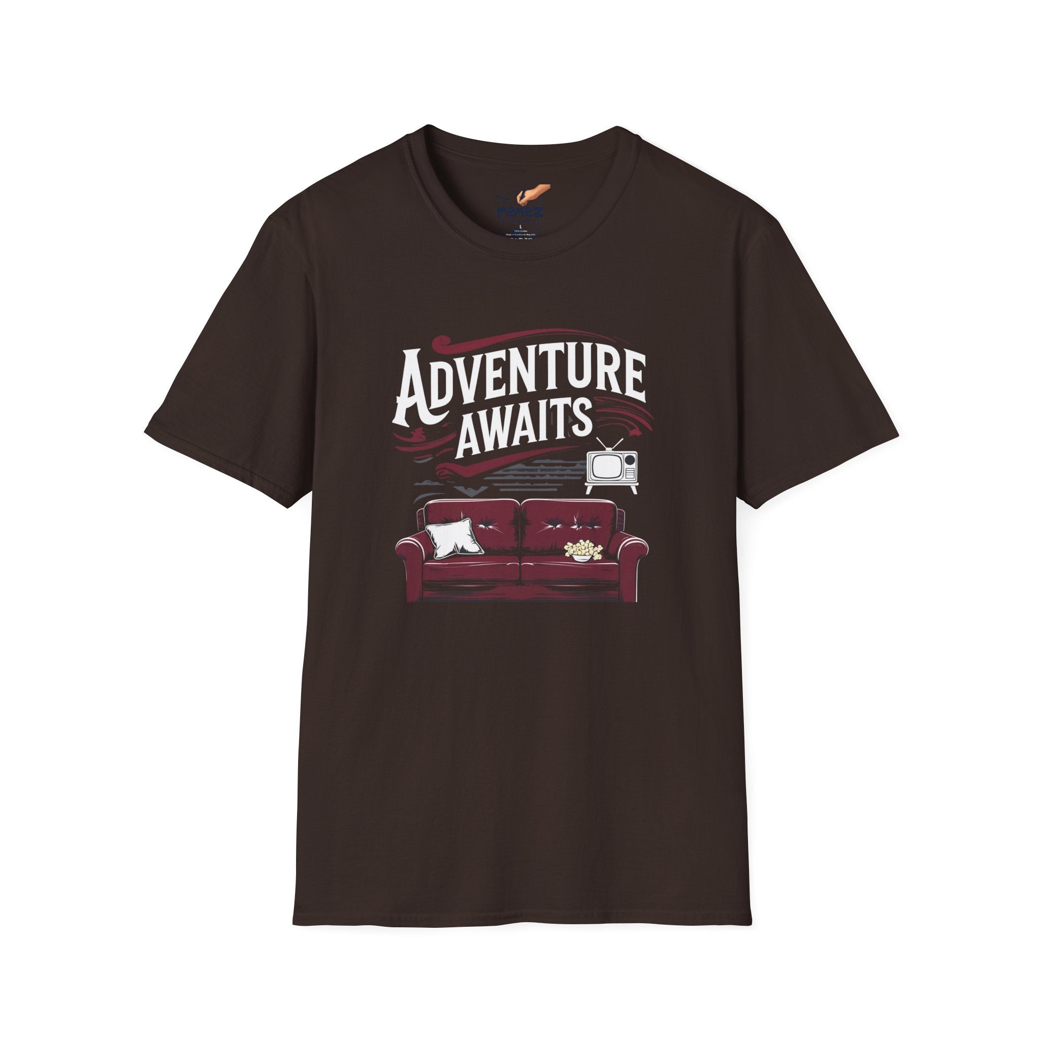 Adventure Awaits A Meme and Funny T-shirt for Gen Z