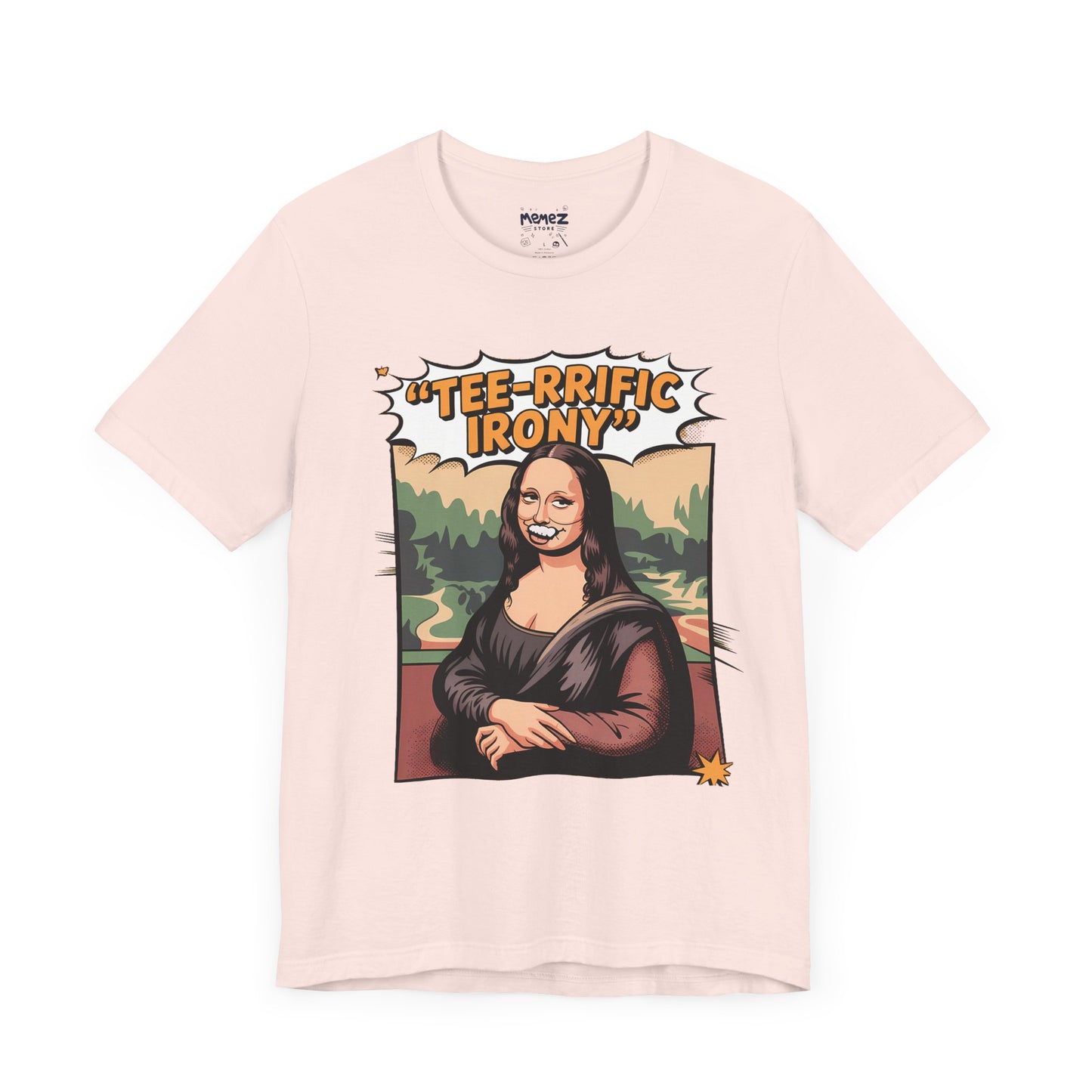 Funny Mona Lisa Unisex Tee