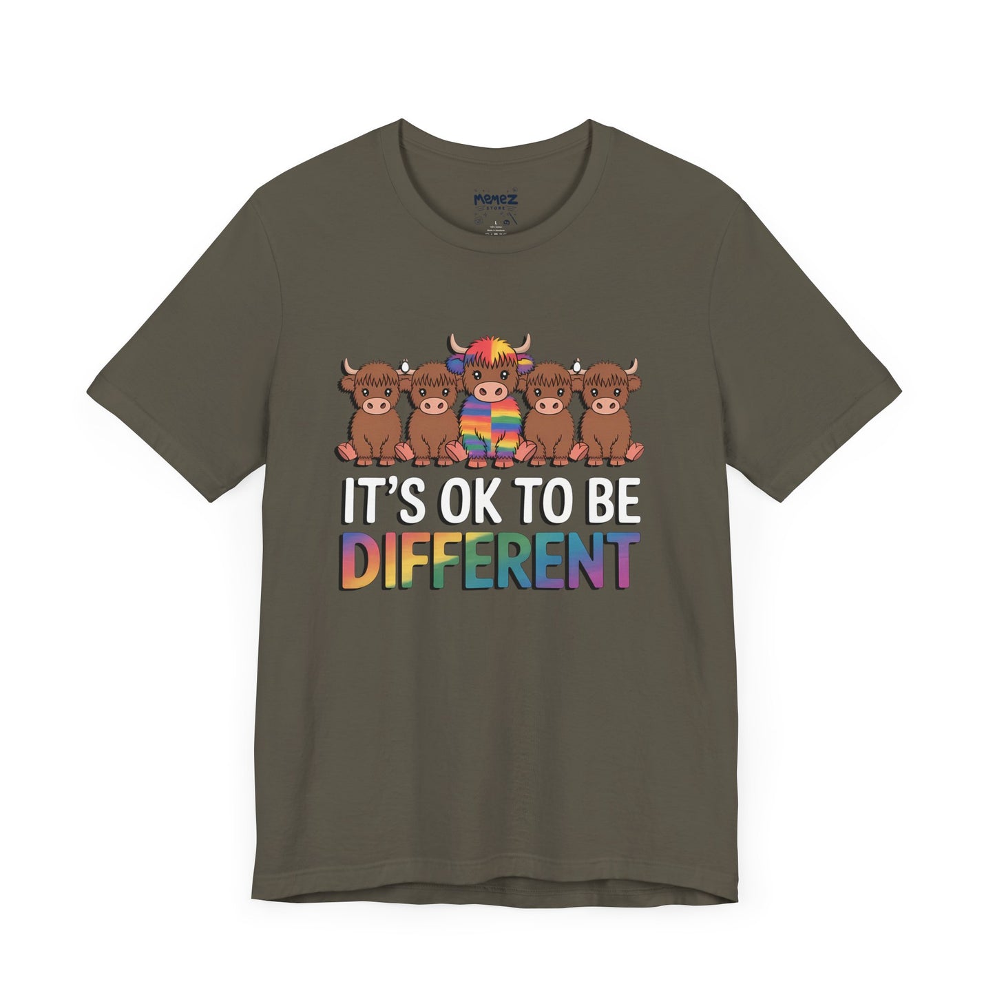 Its Ok To Be Different A Animal Lover's funny Tee By Memez Store
