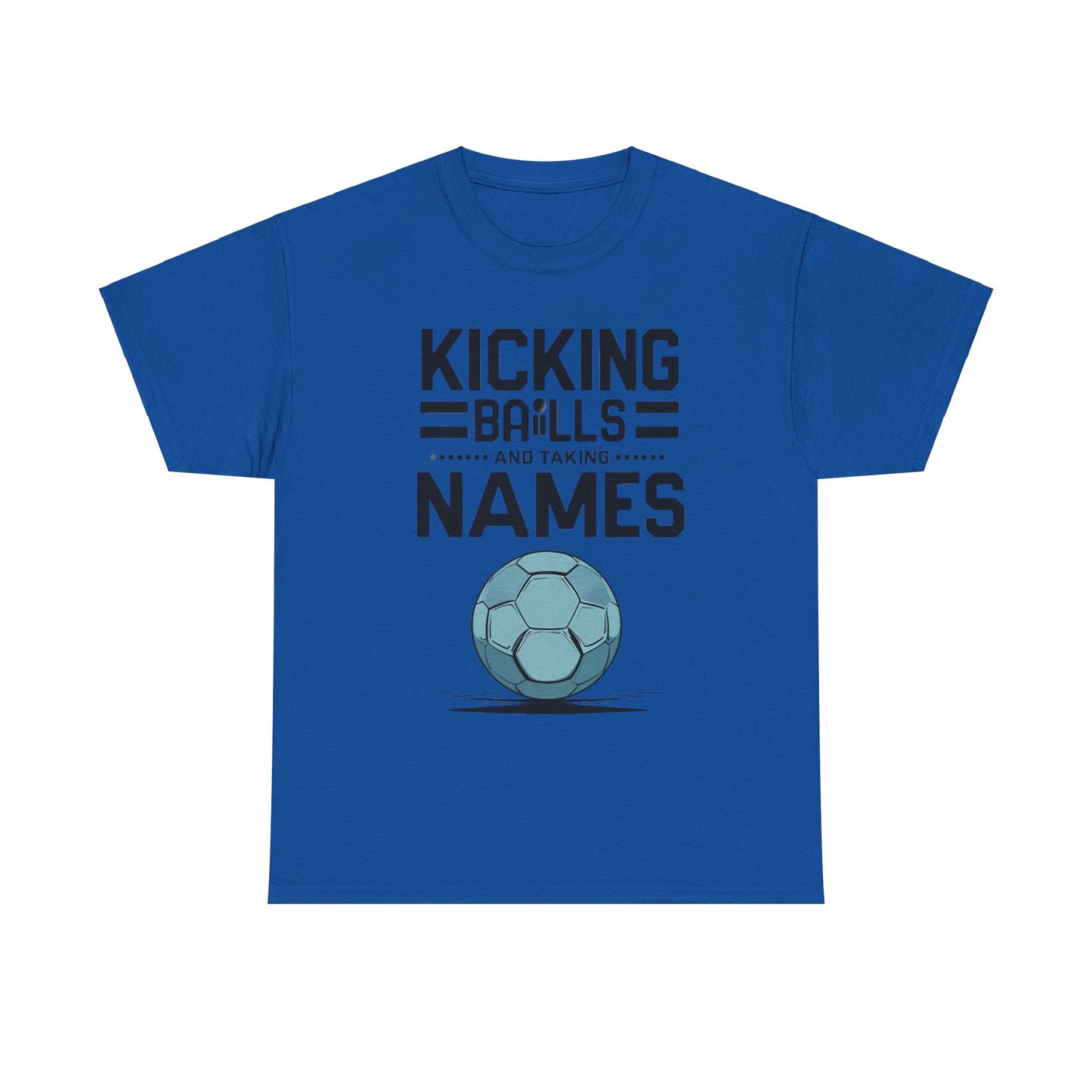 Funny Meme Unisex Tee - & quot; Kicking Balls & quot; by Memez Store