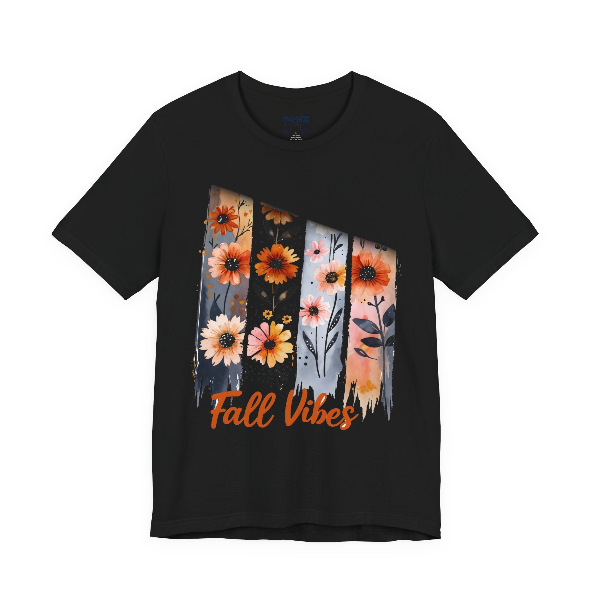 Flora Tee Unisex Jersey Short Sleeve Tee - Fall Vibes Design