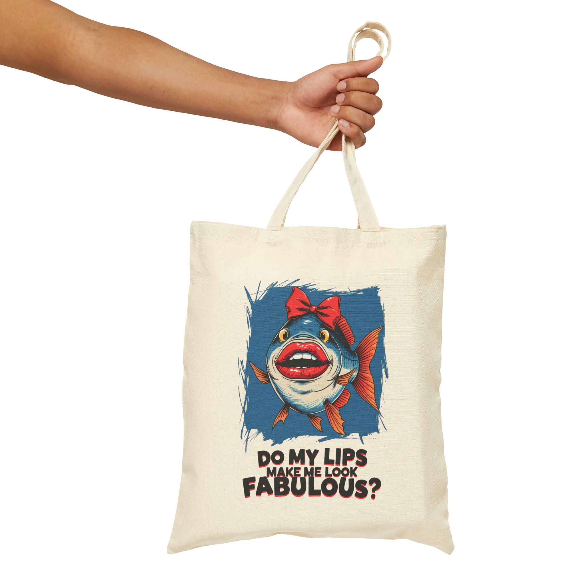 Do My Lips looks fabulous Funny Tote Bag by Memez Store