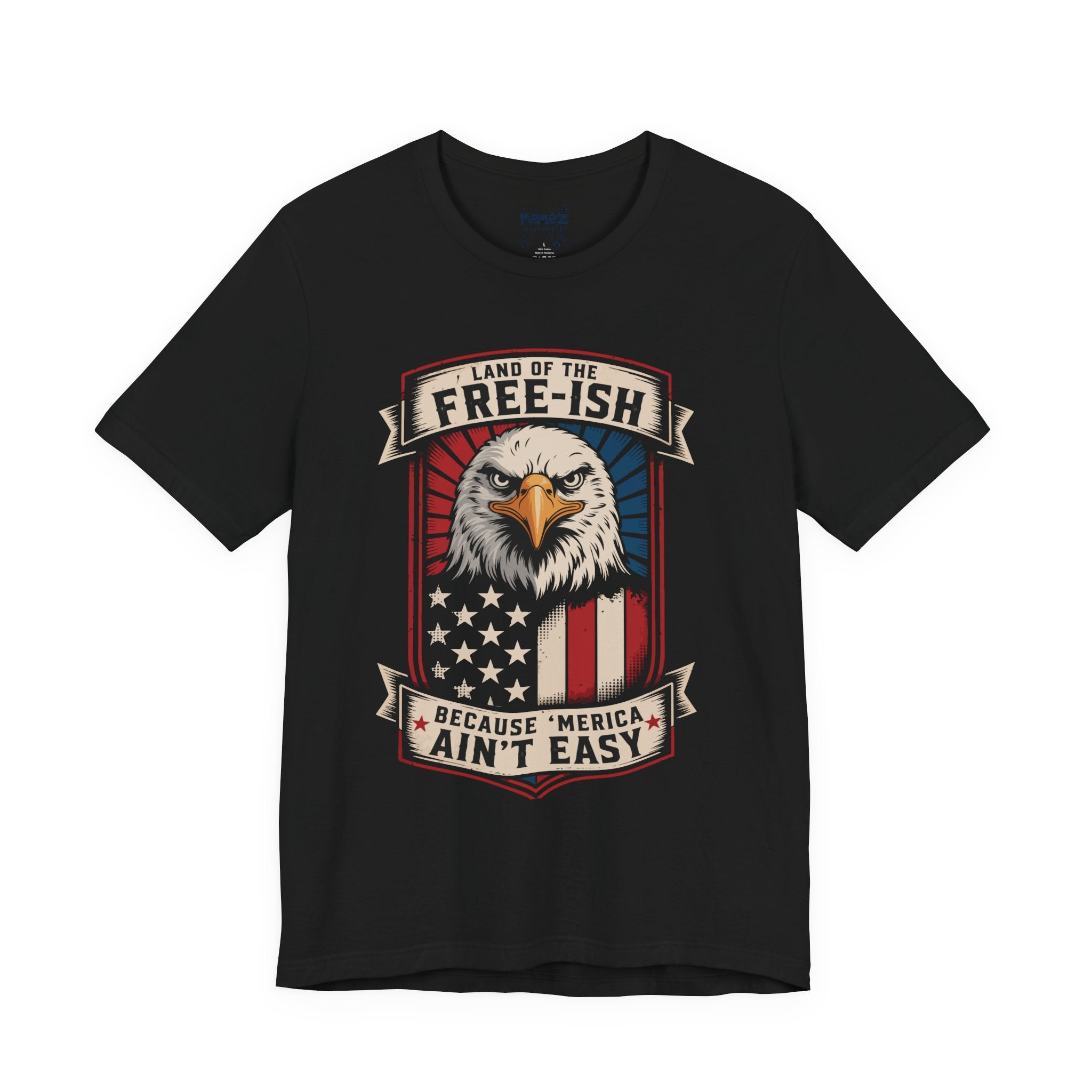 Free-ish Ain't Easy 4th of July Tee