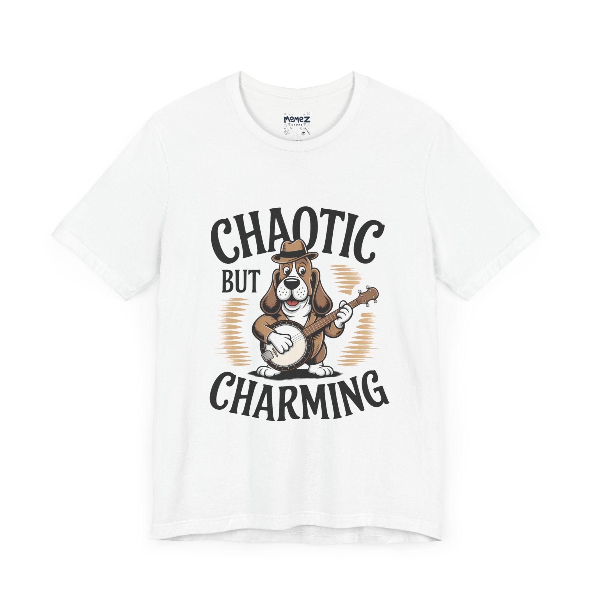 Chaoting Buy Charming Dog playing Music Funny Tee By Memez Store