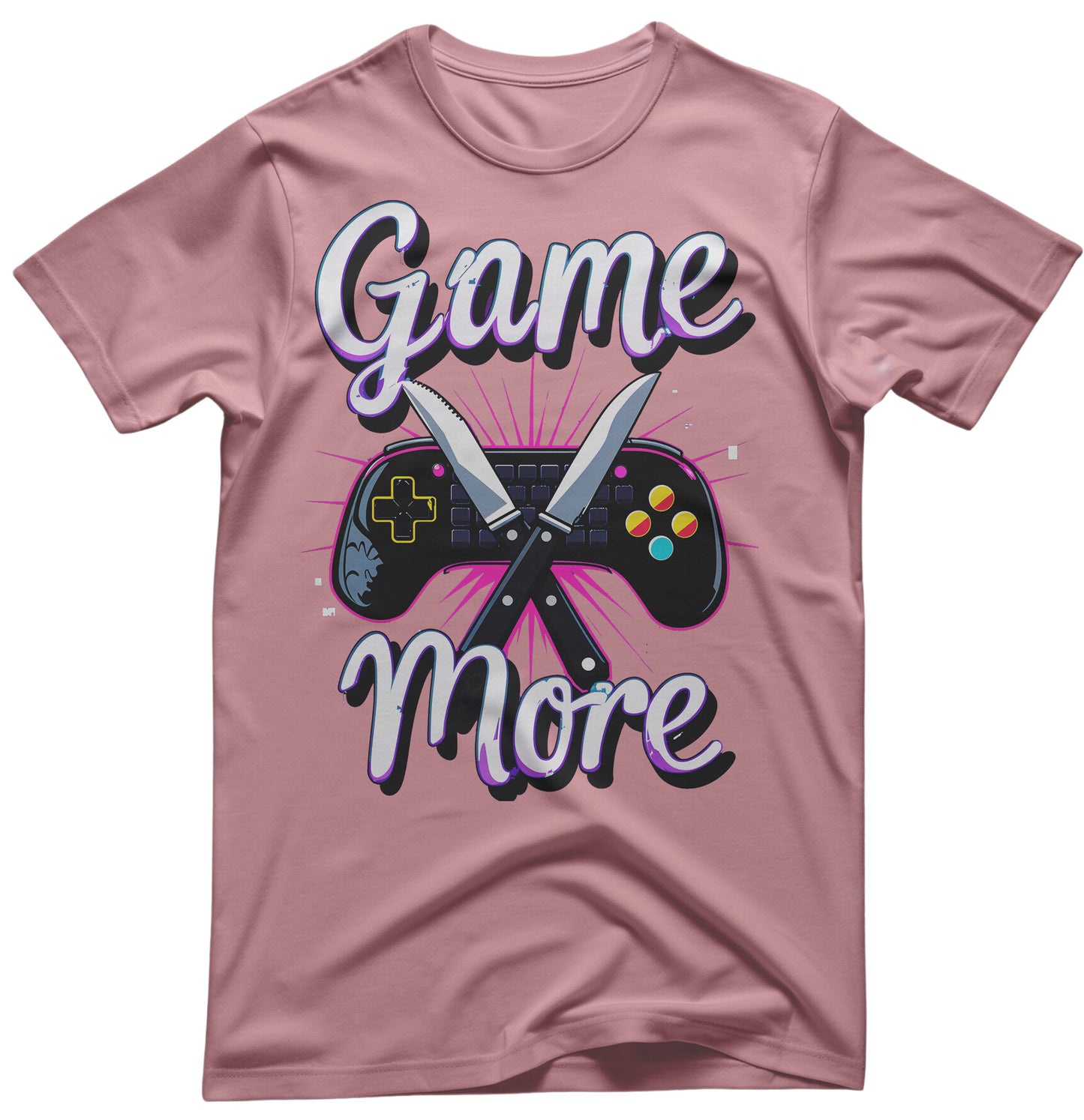Foodie Gamer Tee - Funny Gaming & Snack Meme Shirt | Memez Store