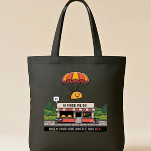 A.I Made Me Do It Meme Tote Bag by Memez Store